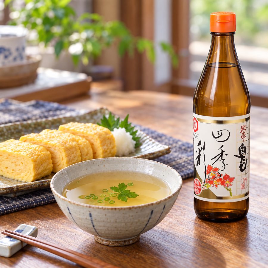 白だしと卵焼きの食卓